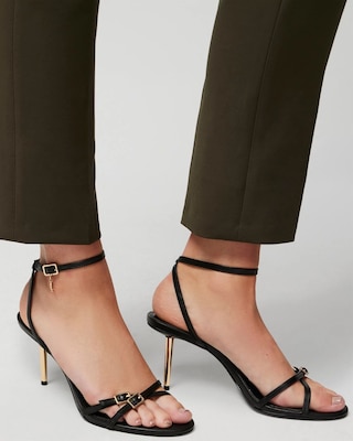 Strappy Buckle Heel White House Black Market